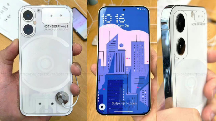 Nothing Phone真机曝光：三星S22和iPhone X合体了