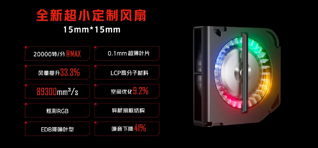 红魔7系列发布：红芯一号+主动风冷 3899元起