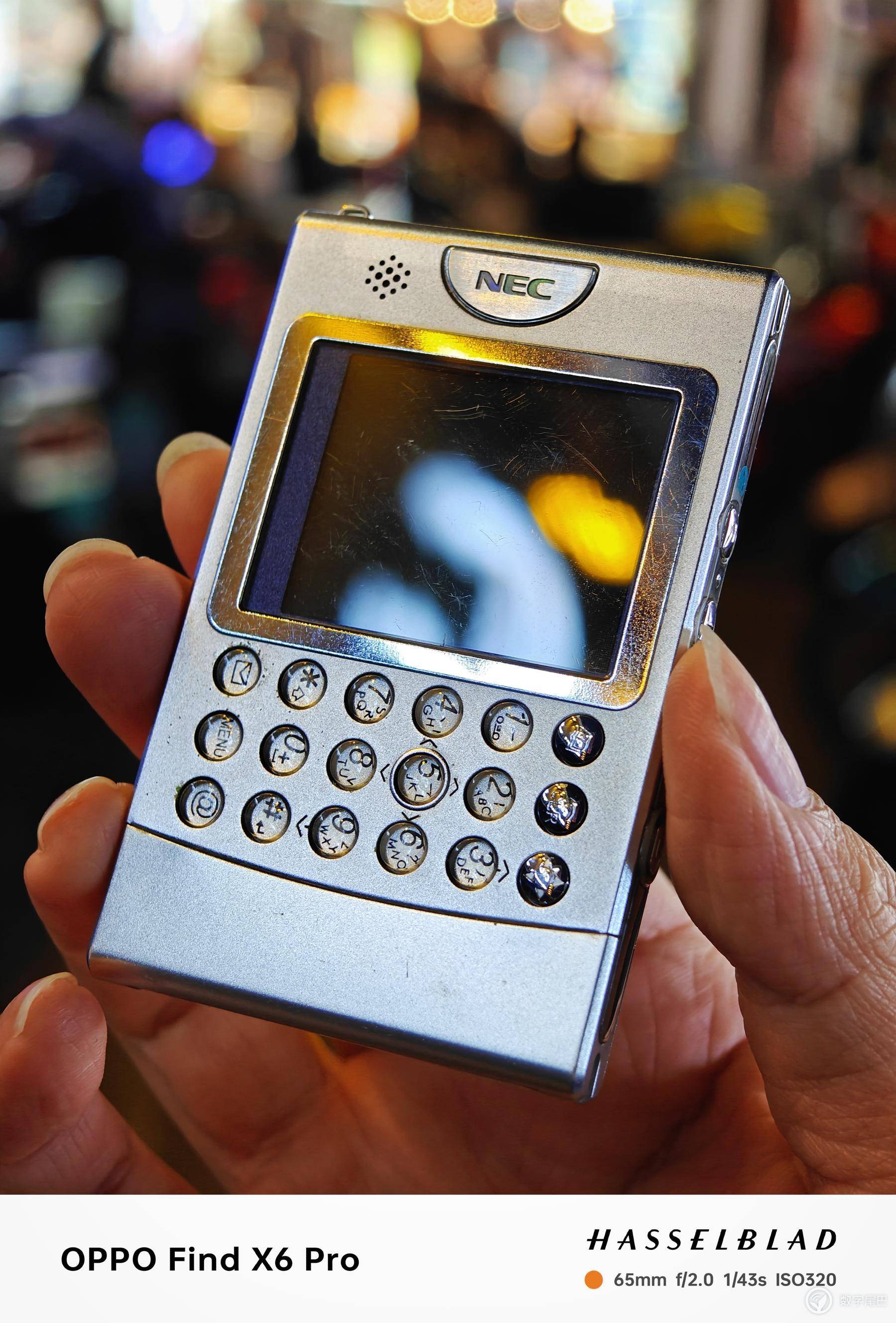 古董手机分享——NEC-N900