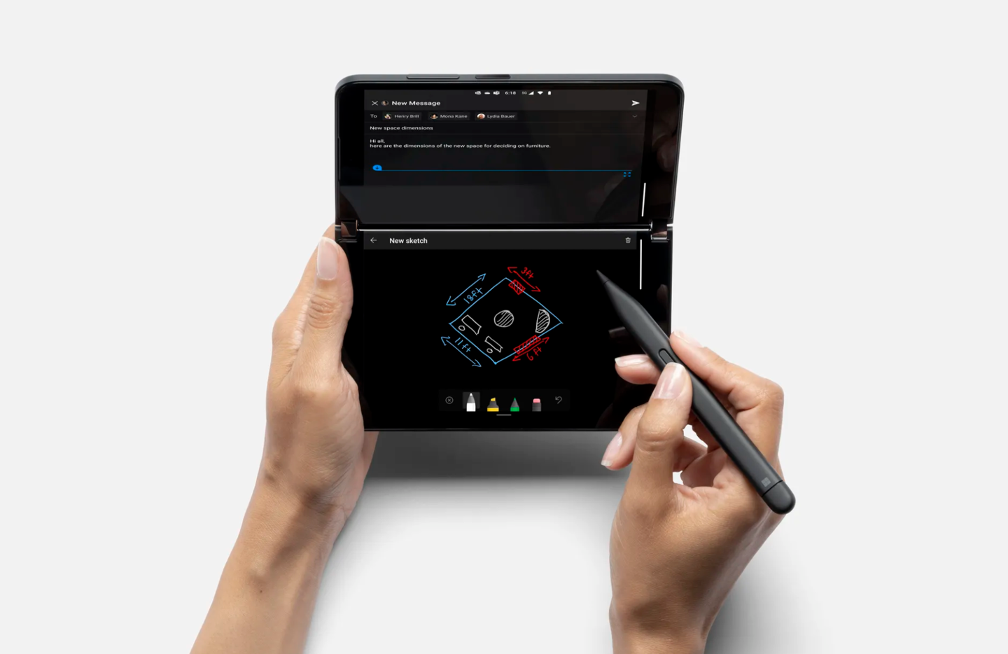 微软Surface Duo 2发布：骁龙888+高刷双屏