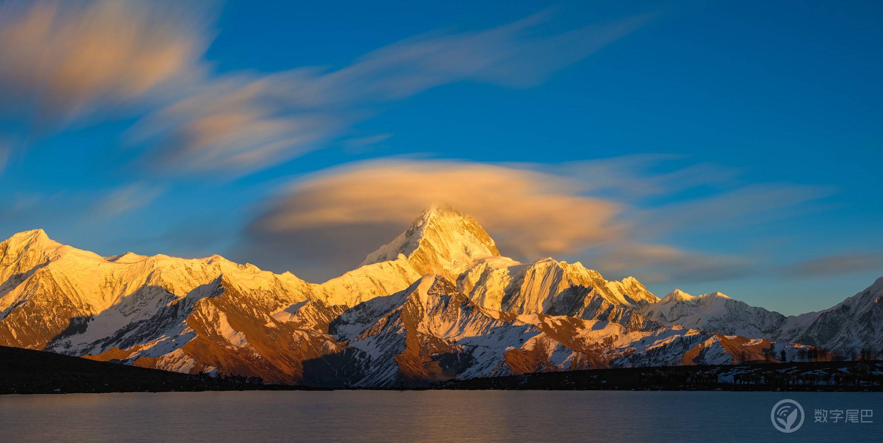 往返4次，历经艰险，贡嘎金山，得偿所愿（富士GFX50R冷嘎措冰封之旅）