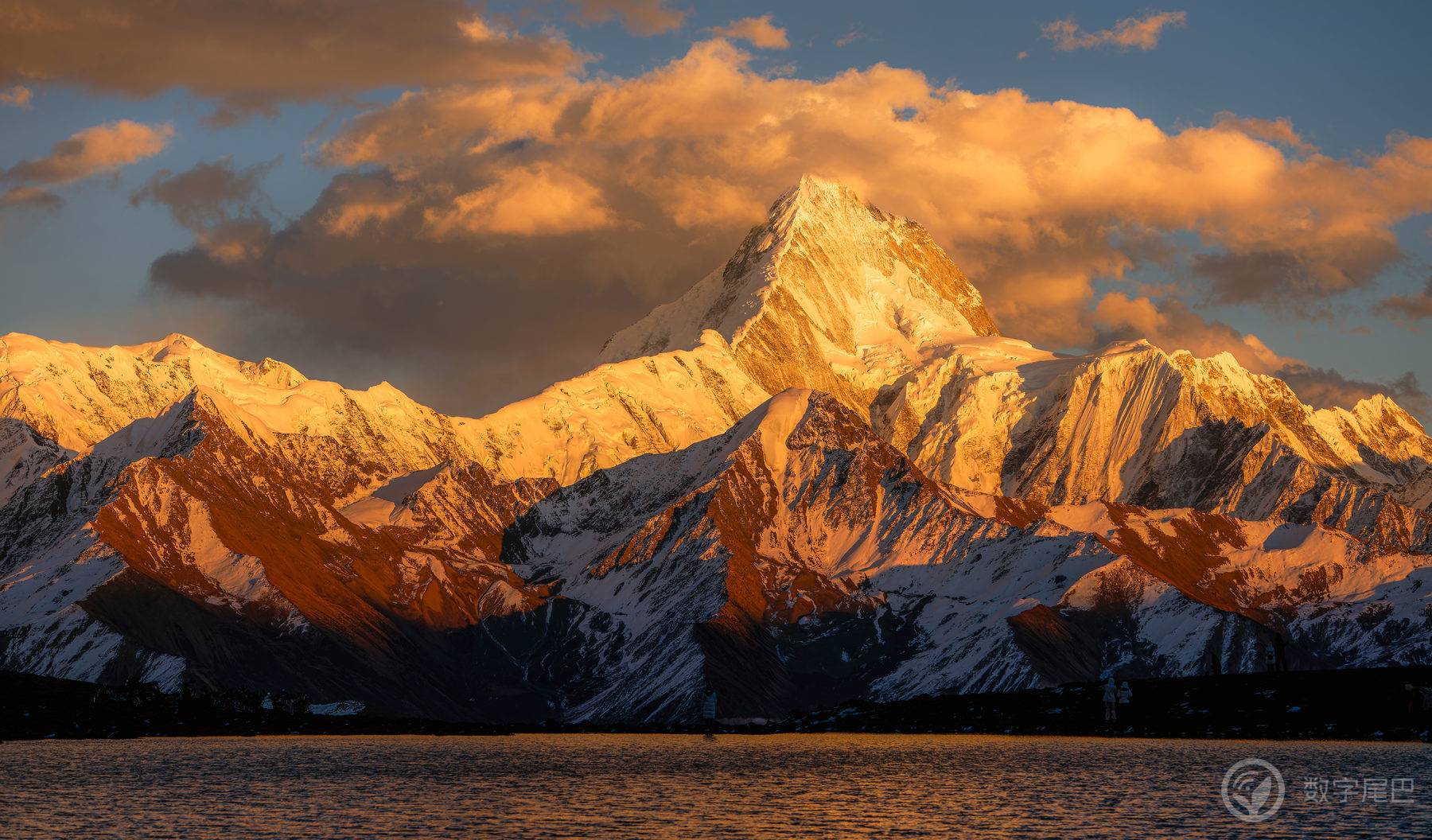 往返4次，历经艰险，贡嘎金山，得偿所愿（富士GFX50R冷嘎措冰封之旅）