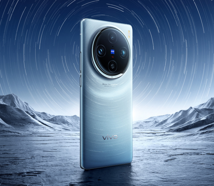 vivo X100 Pro 手机外观及拍摄样张公布，橙、蓝配色 + 曲面屏设计