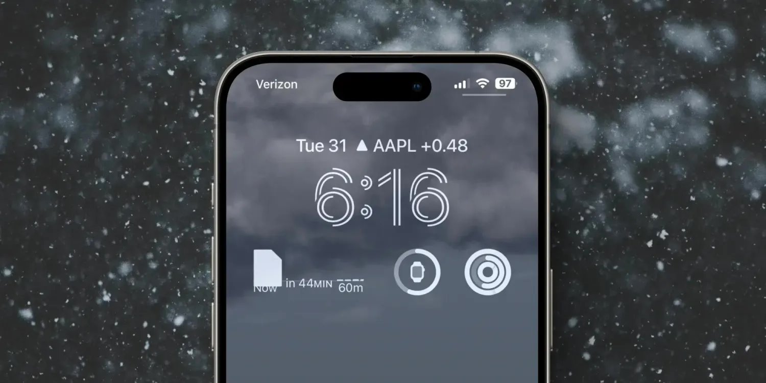 部分 iPhone 用户反馈苹果天气小部件无法正常显示下雪天气