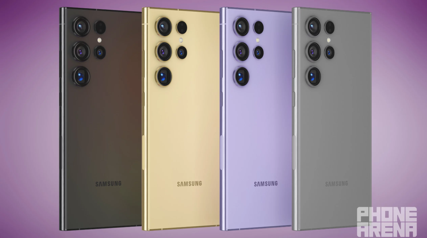 消息称三星 Galaxy S24 Ultra 手机存在金黄色版本，渲染图同步曝光