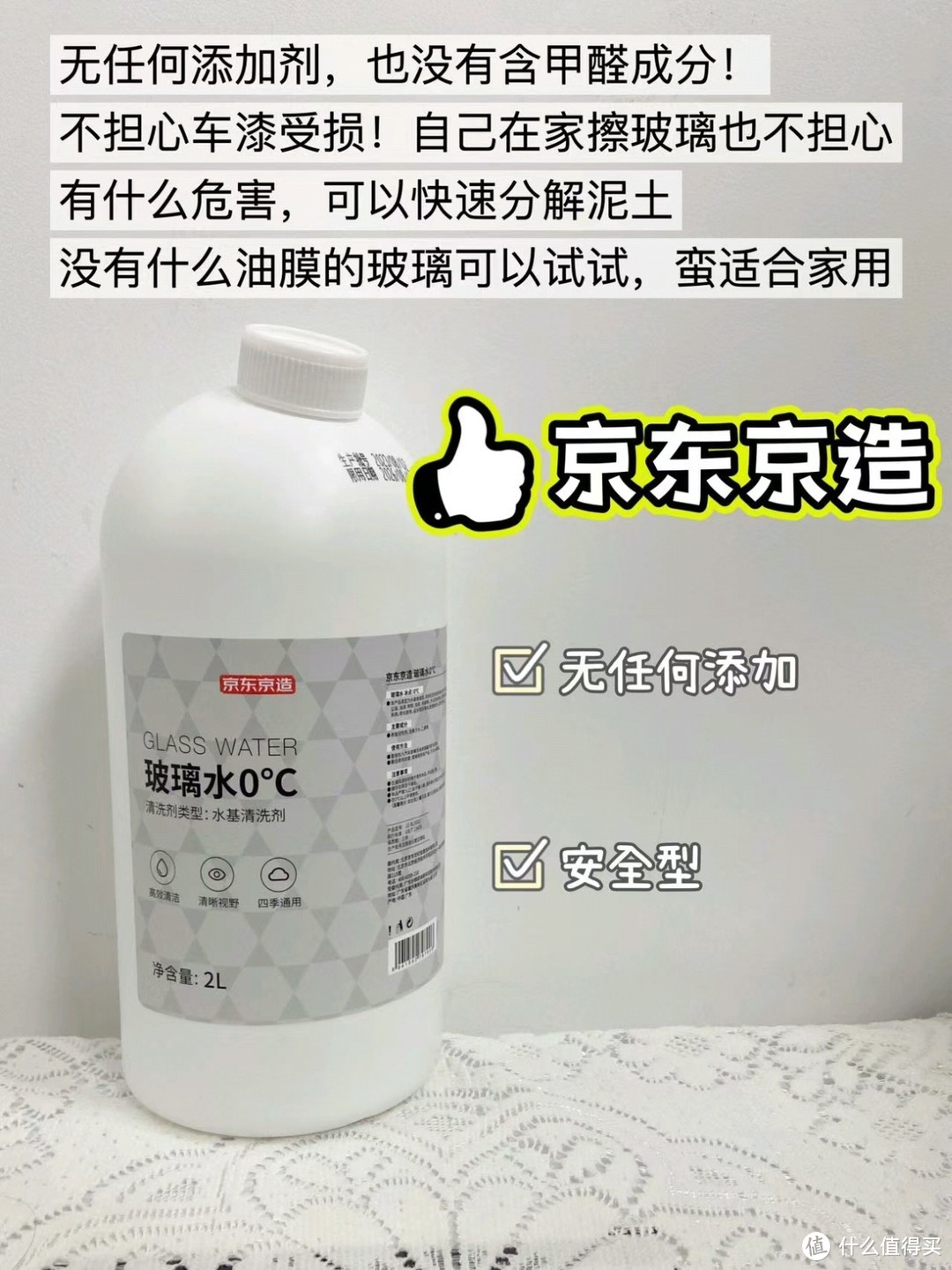 主打的就是真诚，哪些玻璃水好用看我推荐。