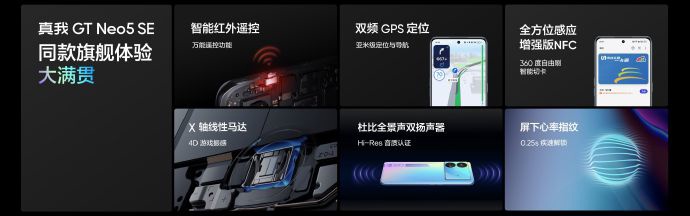 256G 仅 1439 元：realme GT Neo5 SE 手机新补货（第二代骁龙 7 +）