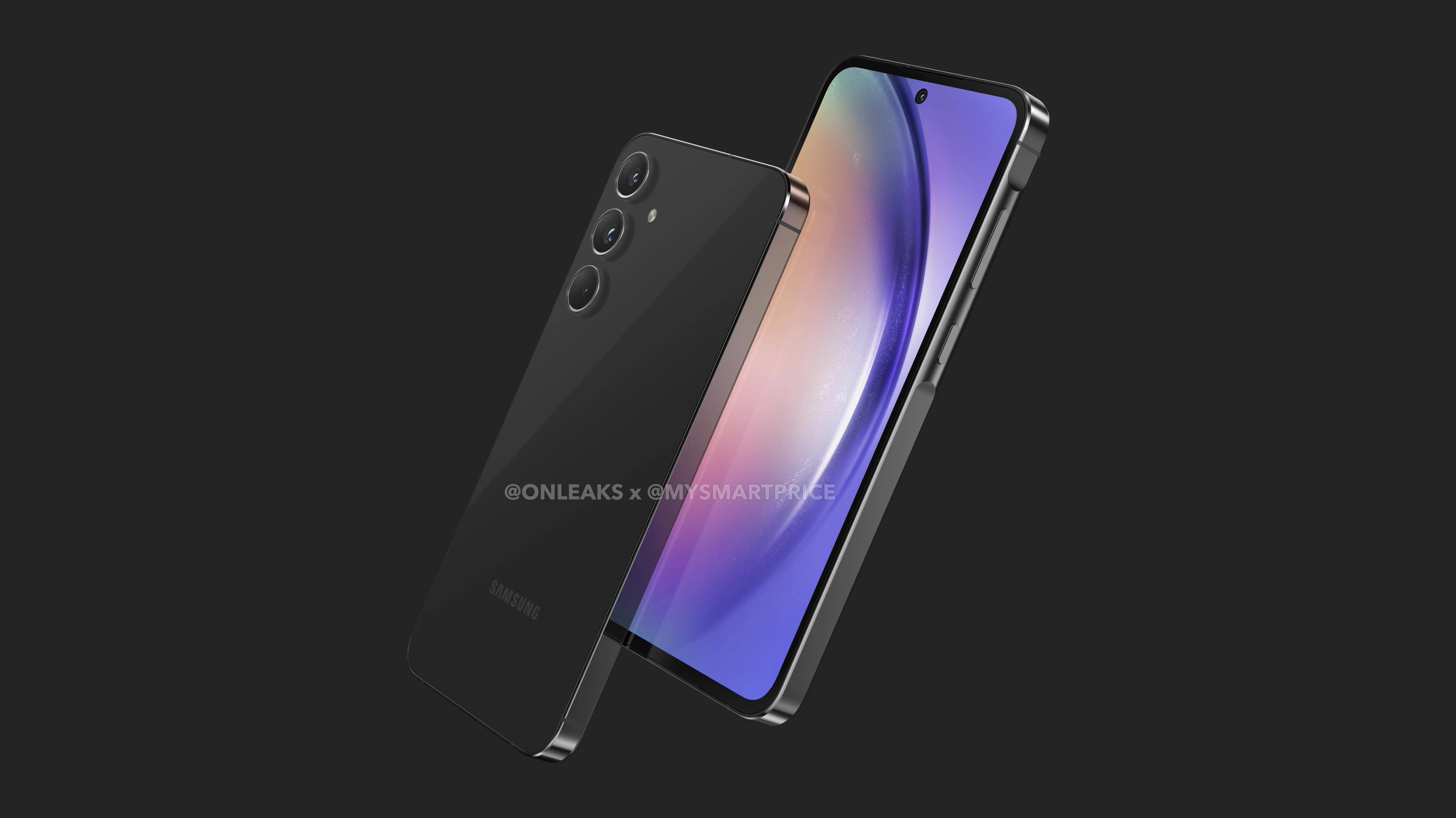 三星 Galaxy A55 5G 手机渲染图曝光：6.5 英寸直屏、Exynos 1480 芯片