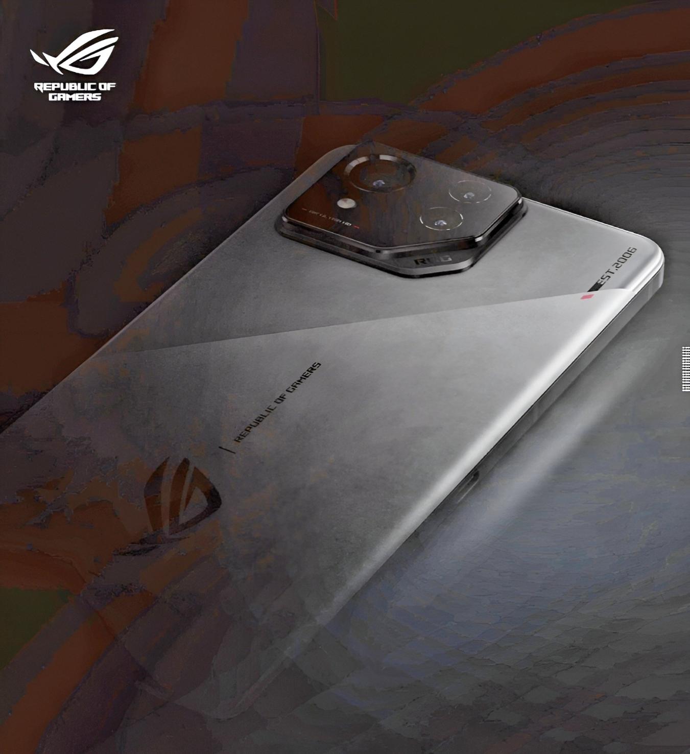 ROG Phone 8启动预热 官方渲染图揭示部分外观设计