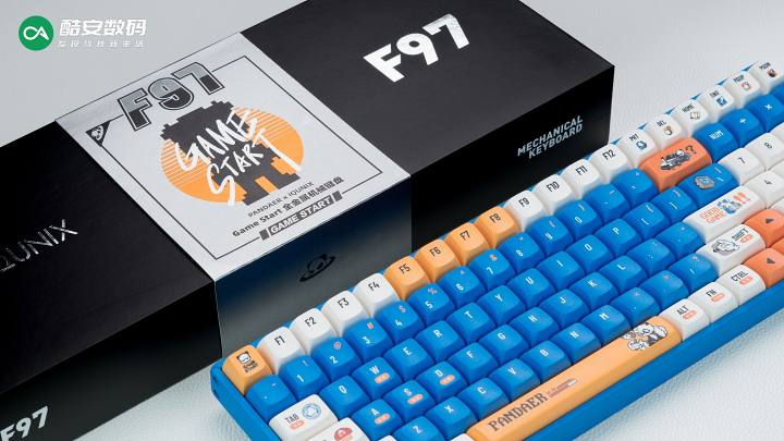 PANDAER × IQUNIX 超合金全键机械键盘 F97·图赏】                                                                                                                                                                                                                        