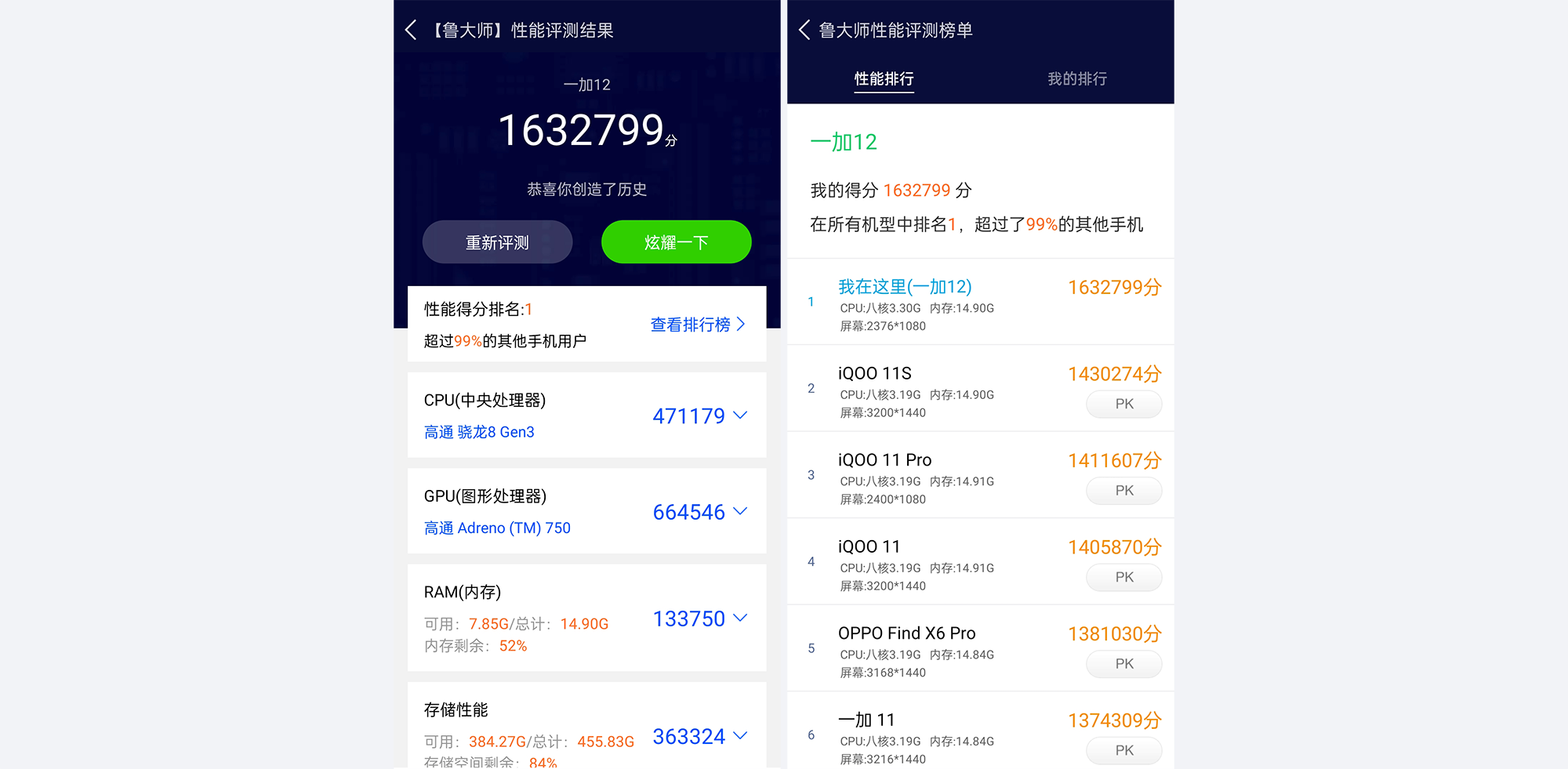产品力能够超越所有Pro机型？一加12的性能是否真的有那么强大