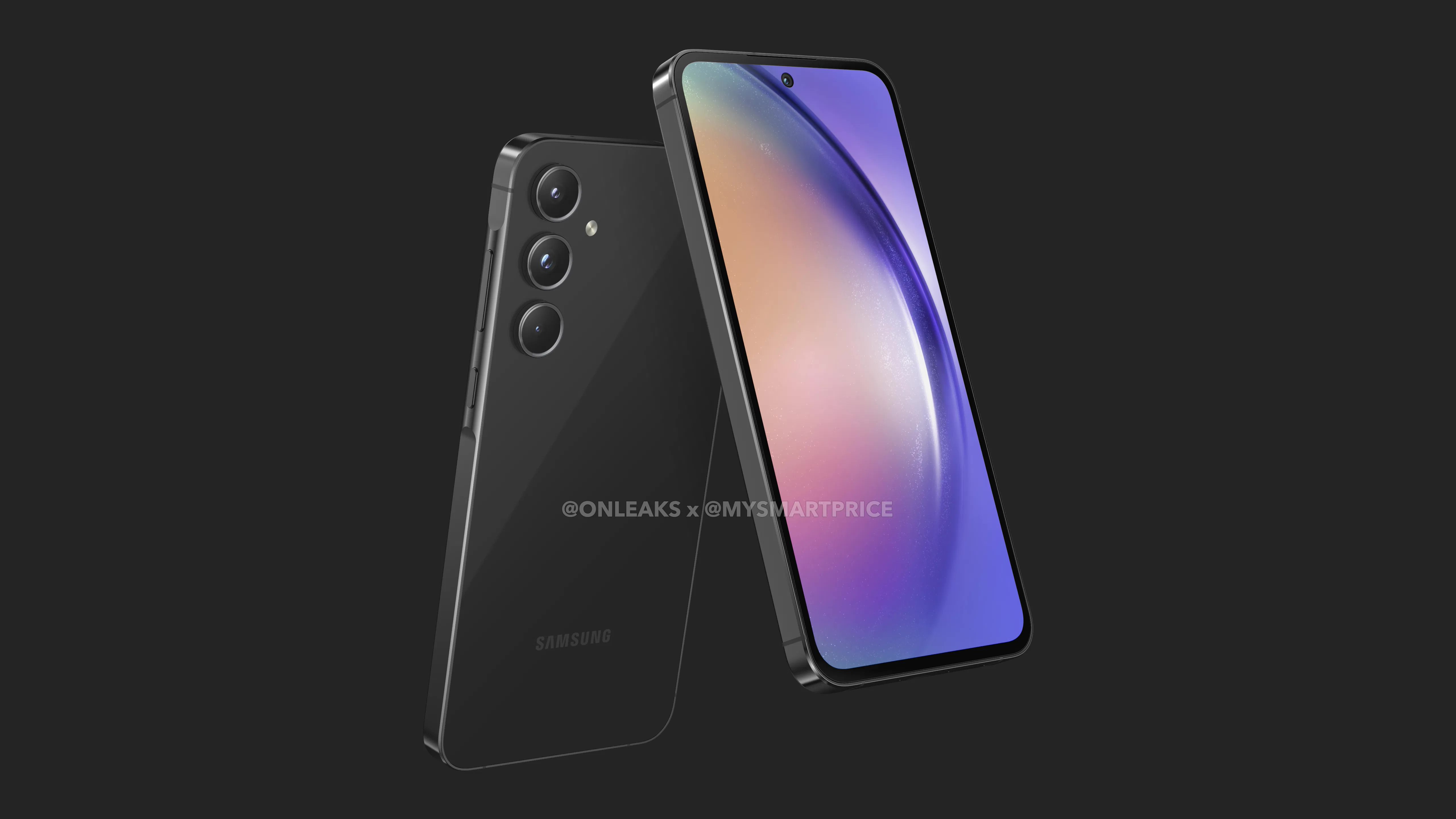 三星 Galaxy A55 5G 手机渲染图曝光：6.5 英寸直屏、Exynos 1480 芯片