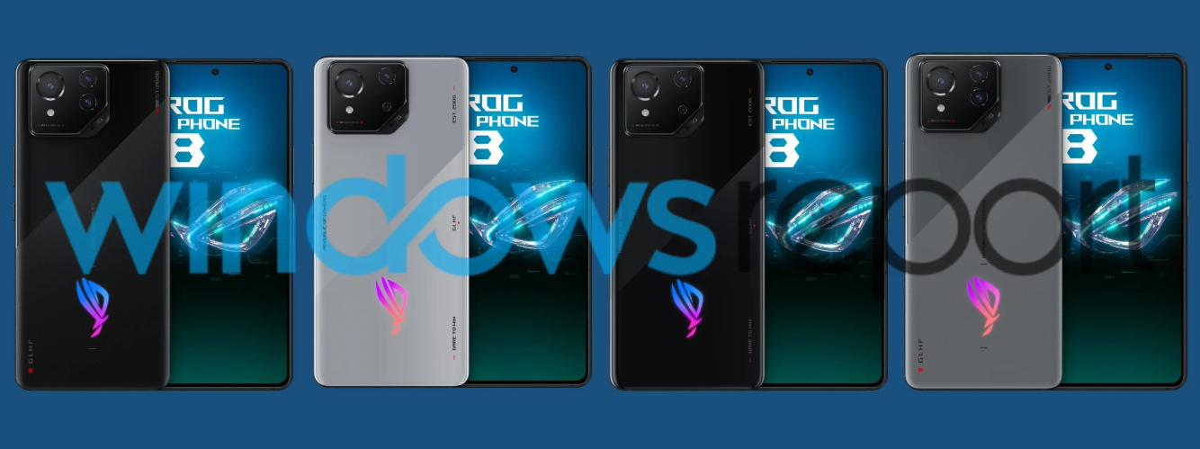华硕ROG 8系列渲染图及配置曝光：骁龙8 Gen3+6.78英寸屏幕