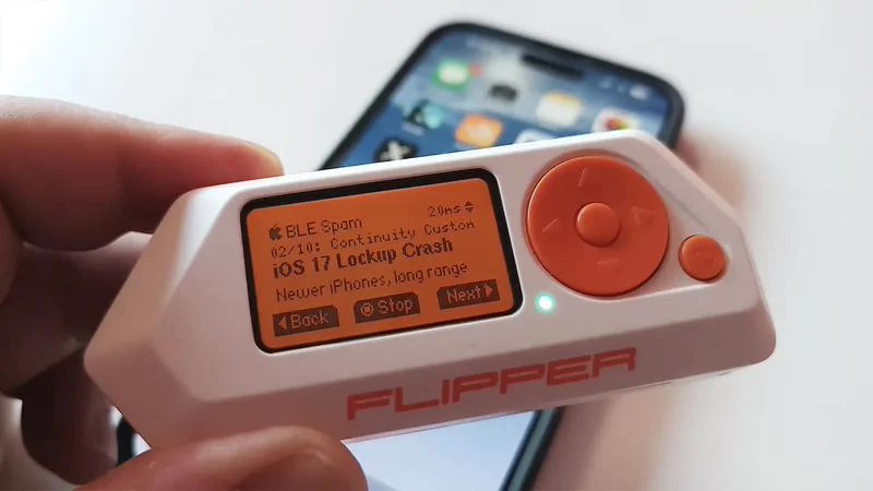 苹果 iOS 17.2 更新实测，明显遏制 Flipper Zero 攻击 iPhone 效果