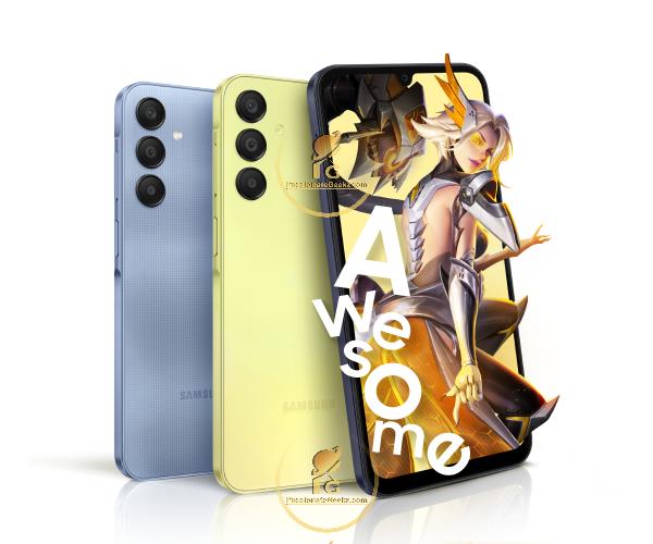 三星 Galaxy A15 / A25 5G 手机宣传图再曝光