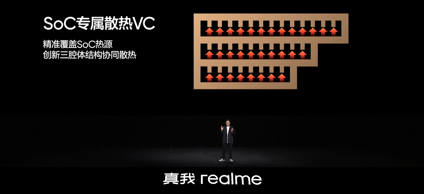 realme 真我 GT5 Pro 手机首发 3VC 冰山散热，号称目前行业内面积最大