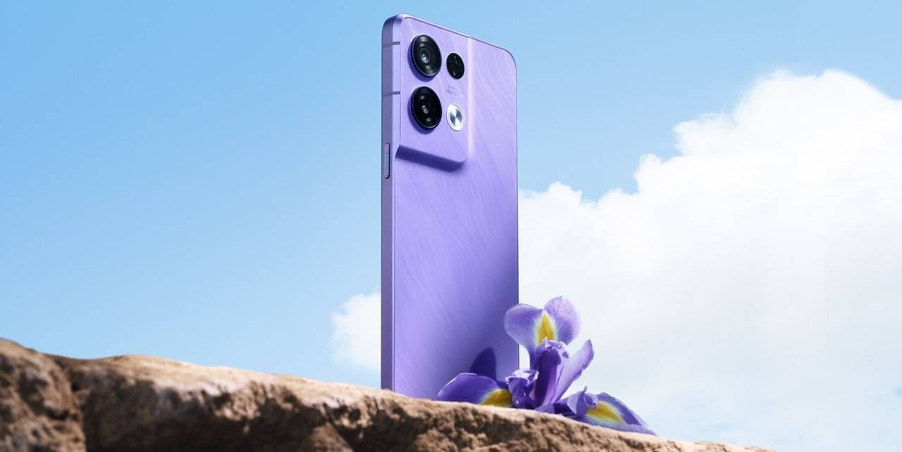 源自鸢尾的花仙紫，是 OPPO 的夏日特调