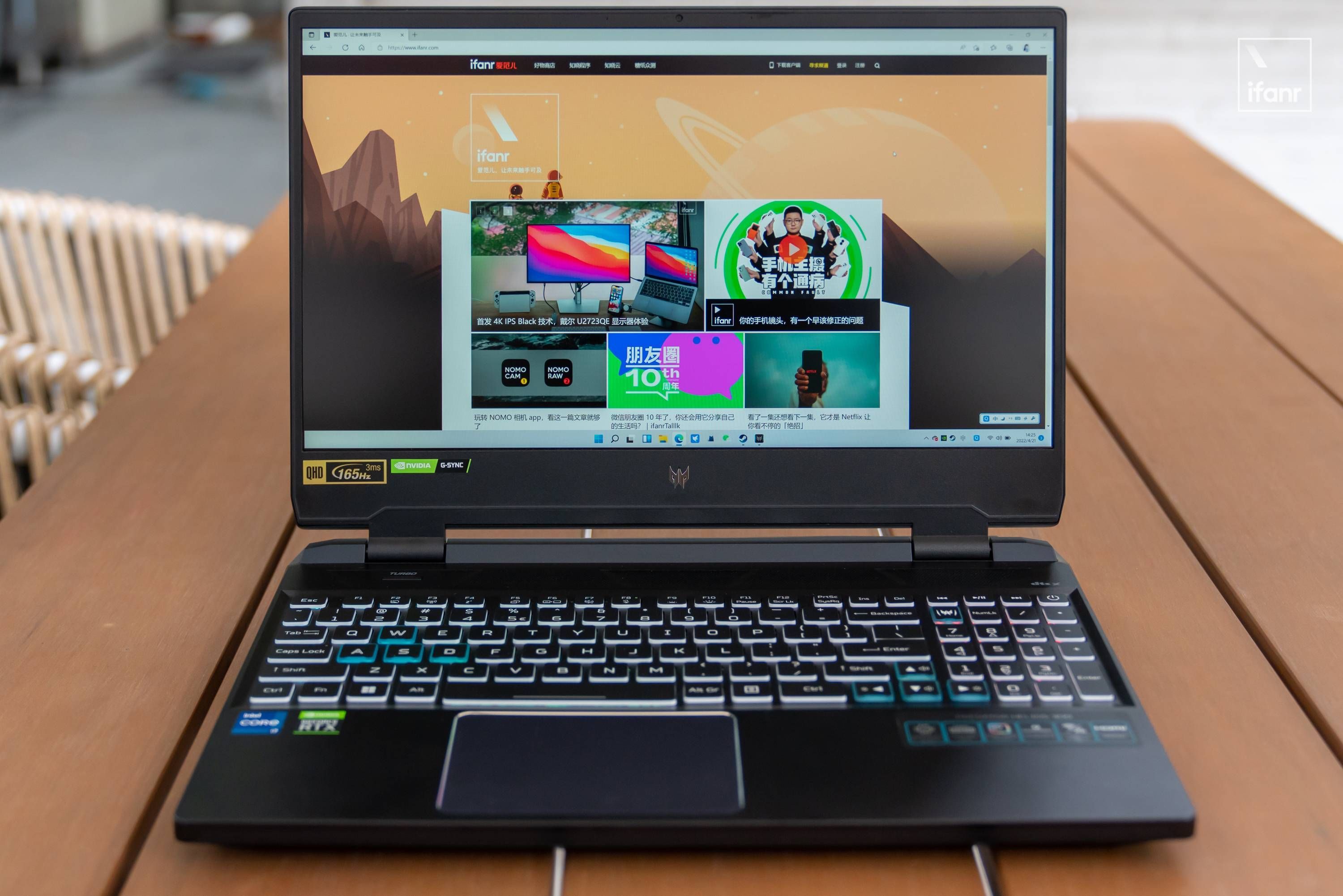 Acer 掠夺者战斧 300 游戏本体验：标压 12 代酷睿 i7 提升明显