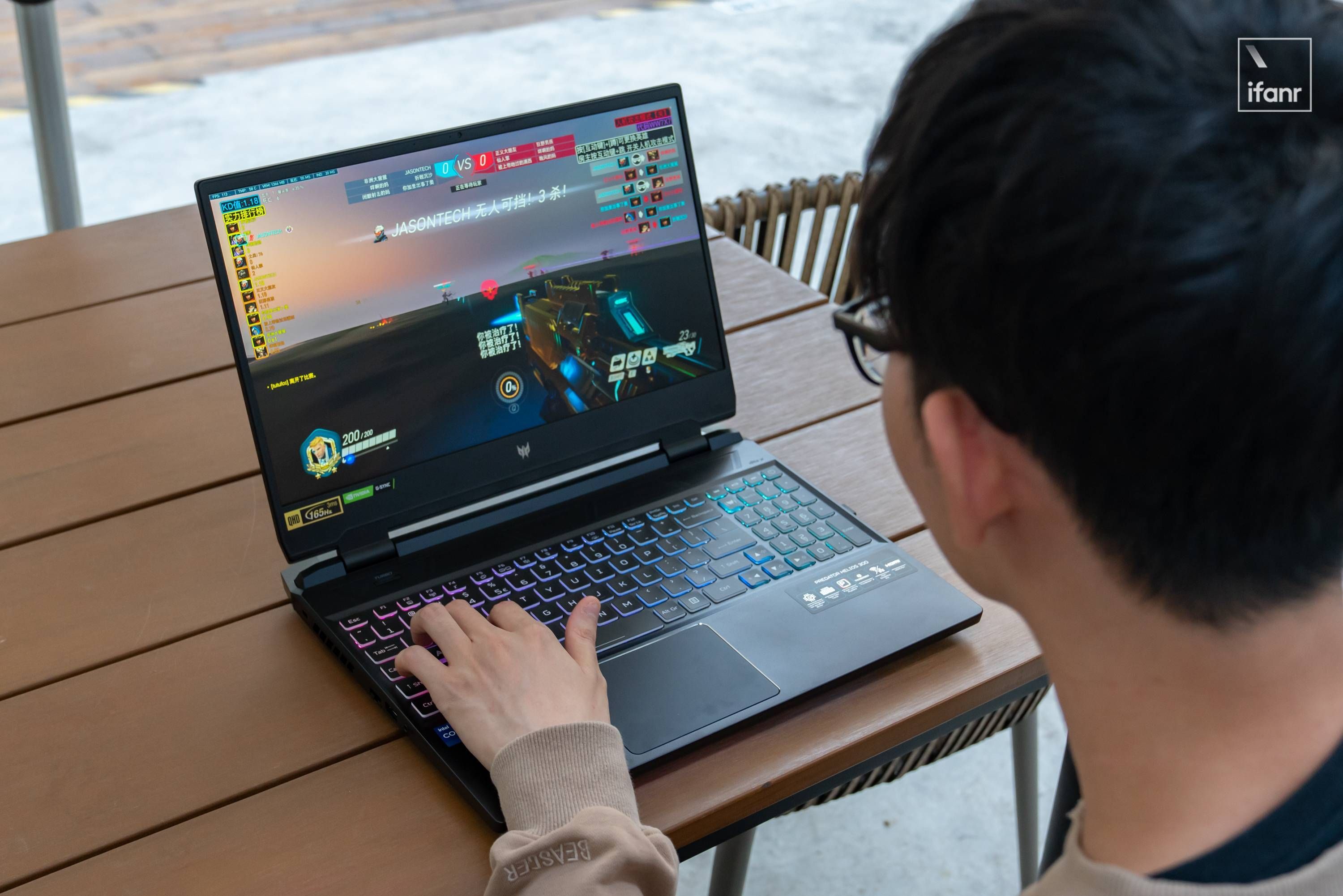 Acer 掠夺者战斧 300 游戏本体验：标压 12 代酷睿 i7 提升明显