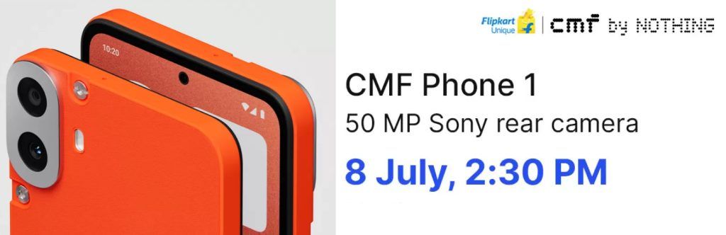 索尼新机，CMF Phone 1主摄将采用5000万像素 Ultra XDR 摄像头