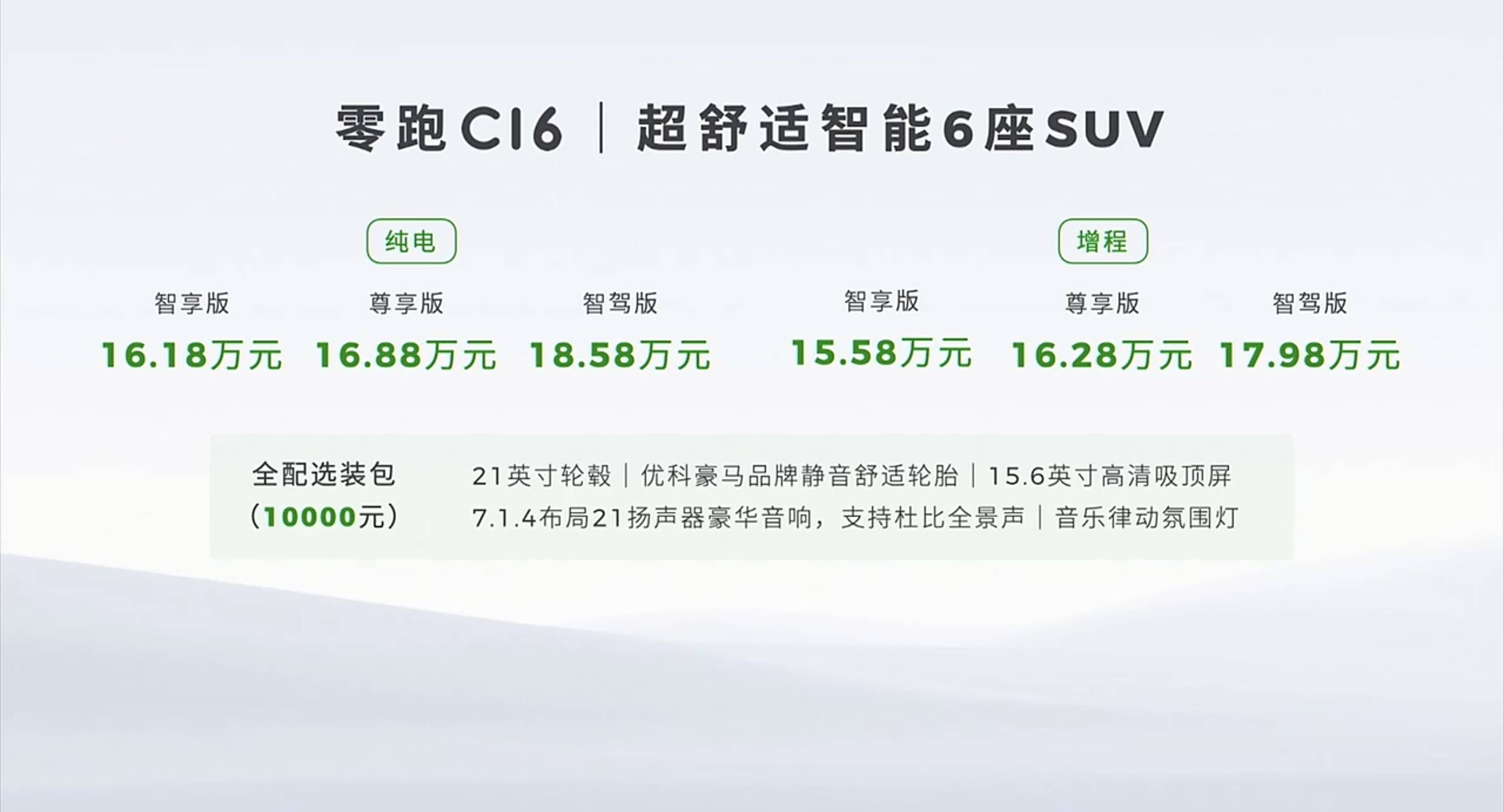 零跑C01预售价格曝光，售价预估在15万左右