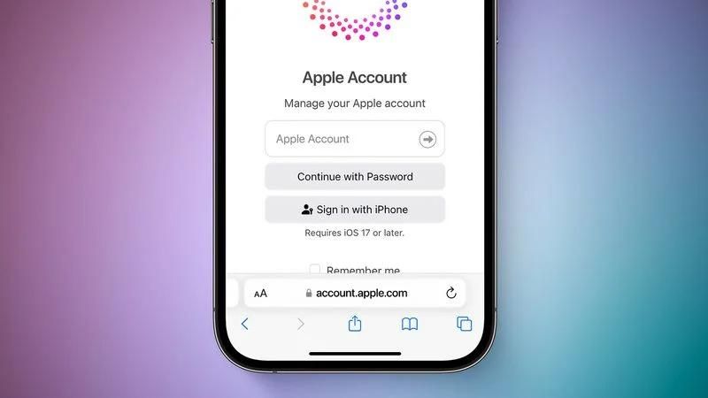 iOS 18即将引入新名字，Apple ID即将成为过去