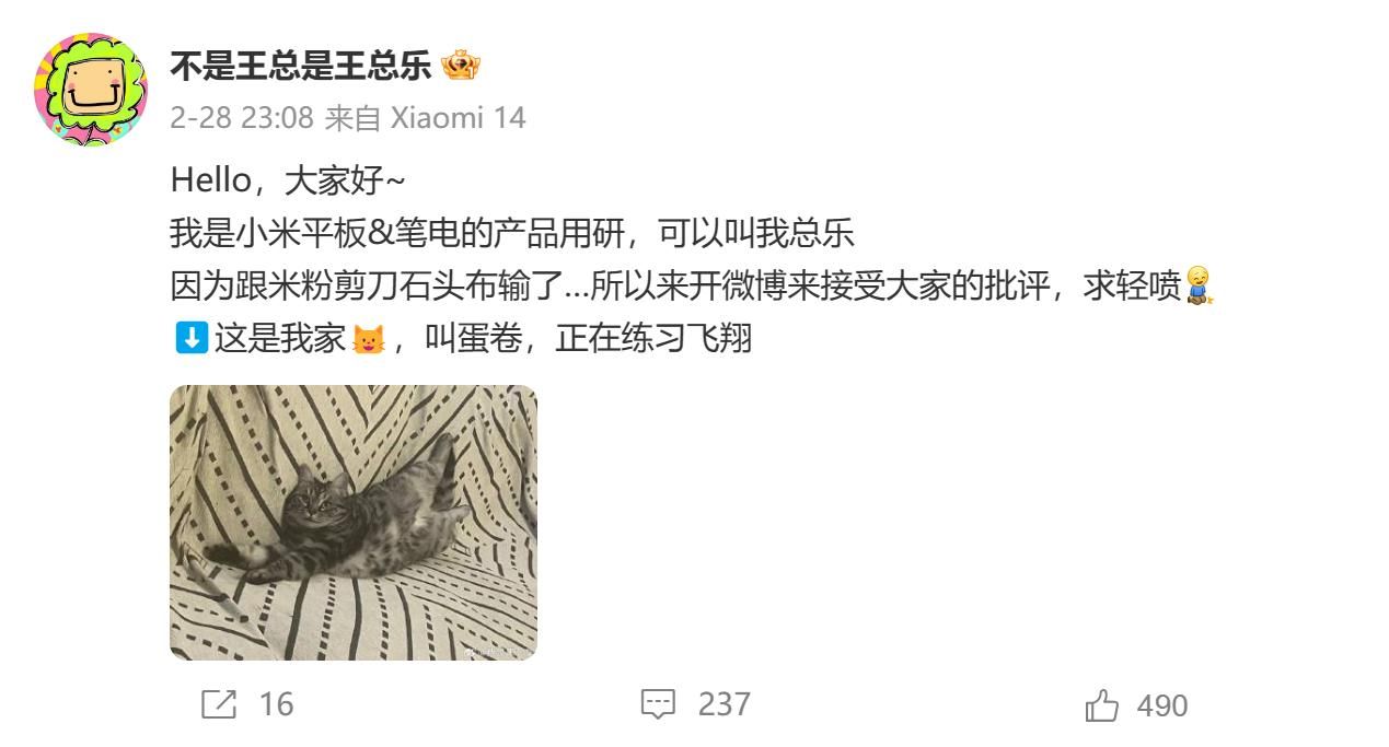 小米平板游戏平板计划，瞄准游戏市场？