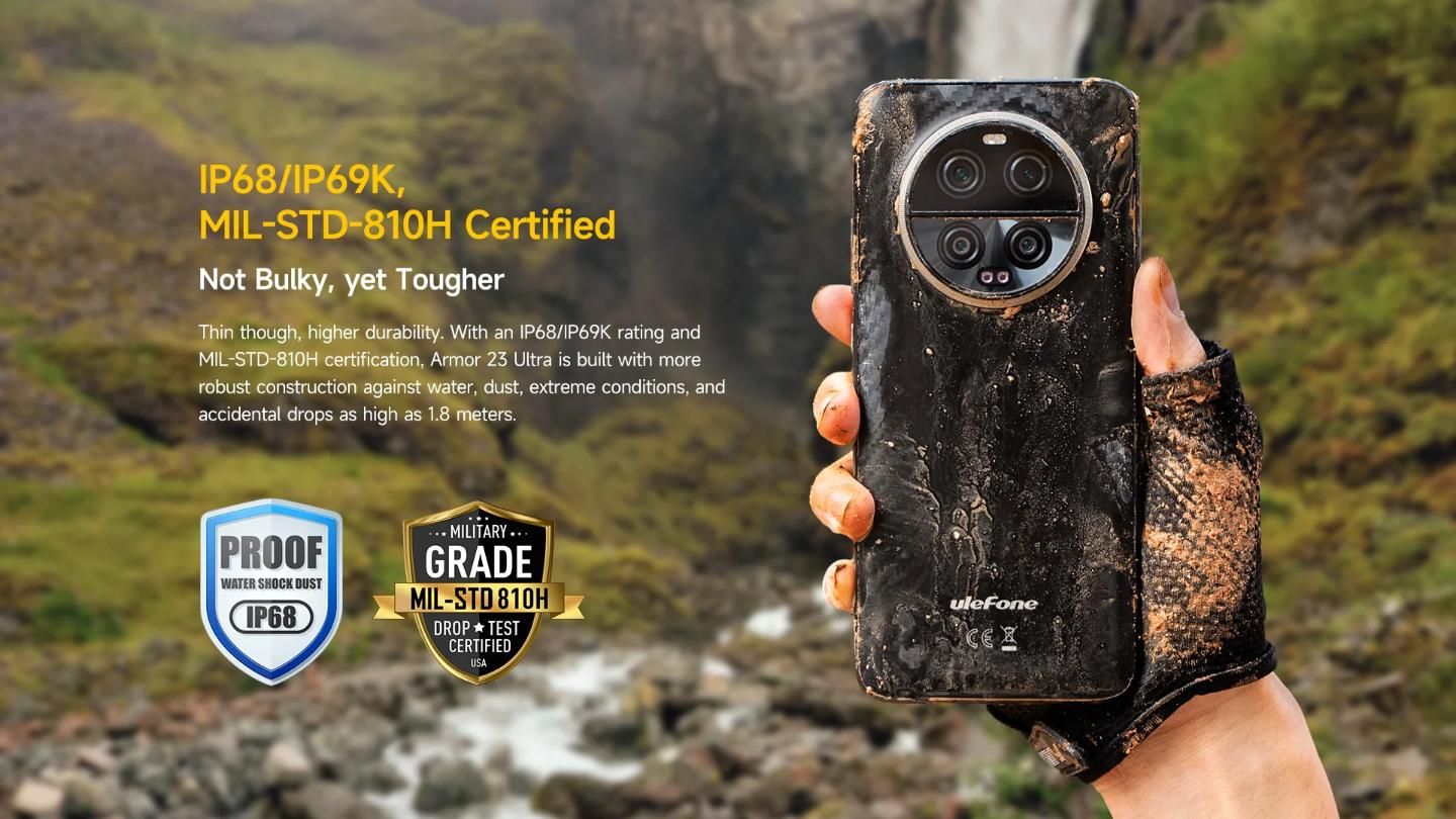 三防手机 Ulephone Armor 23 Ultra 首销折扣至529.99美元
