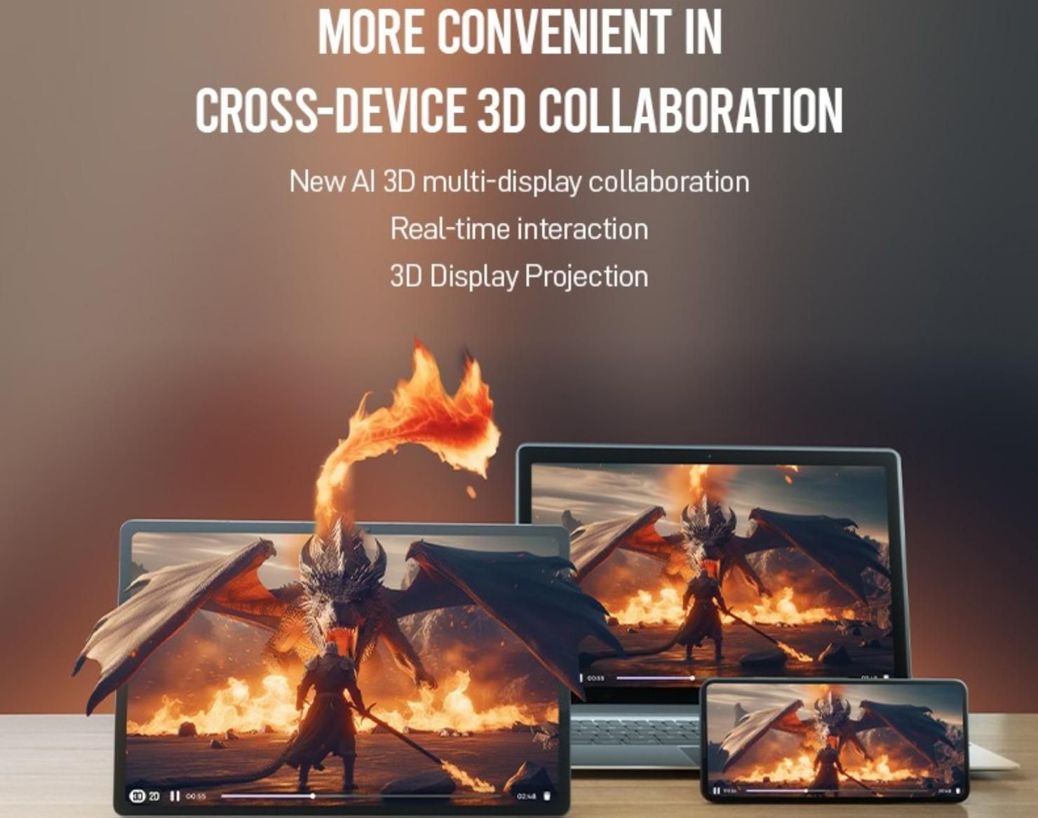 努比亚Nubia Pad 3D II，全球首款5G+AI裸眼3D平板发布