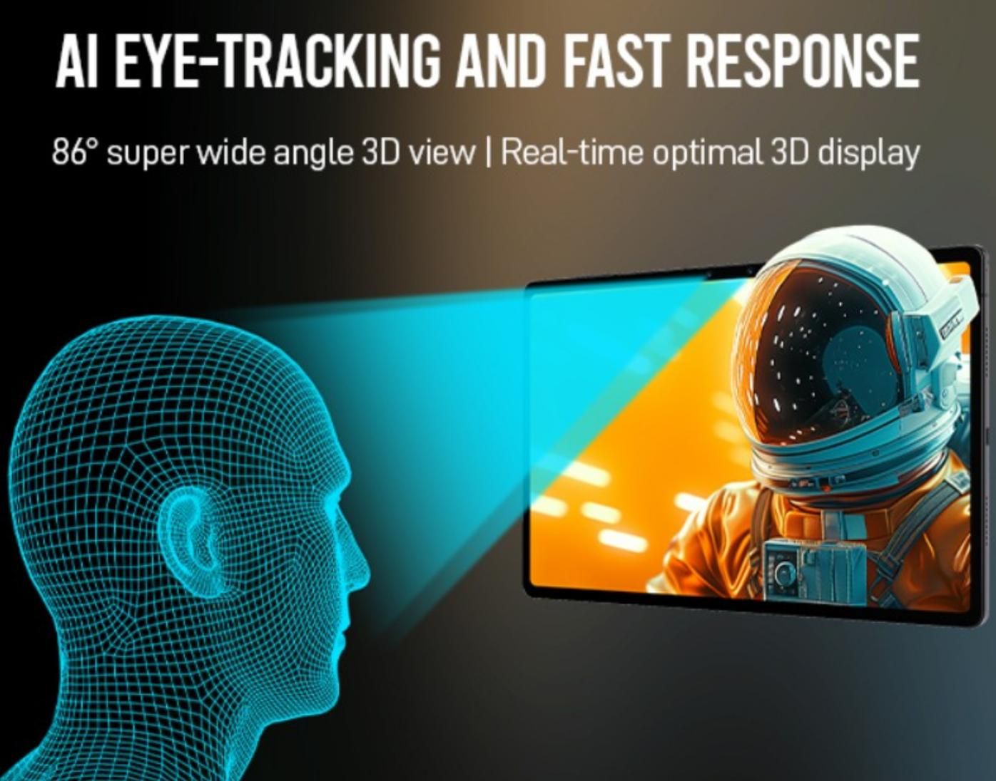 努比亚Nubia Pad 3D II，全球首款5G+AI裸眼3D平板发布
