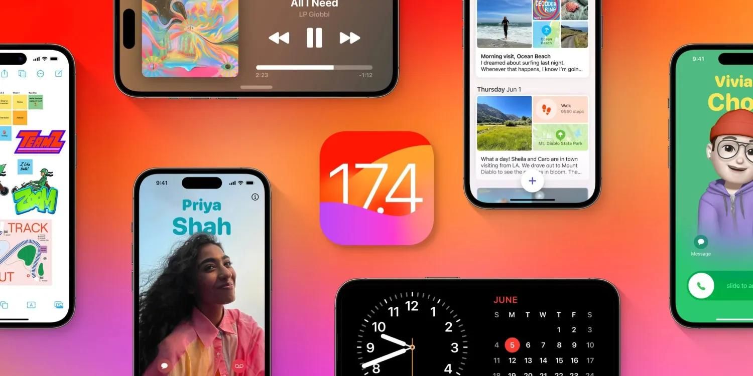 欧盟测试版，苹果发布iOS/iPadOS 17.4，带来全新的功能和表情