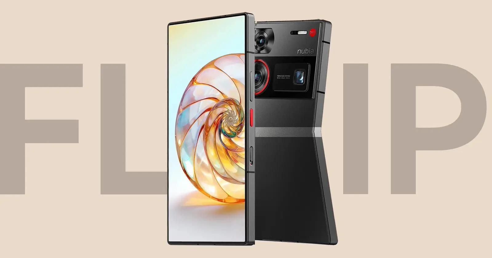 努比亚官方宣布，即将推出折叠屏手机 Flip 5G