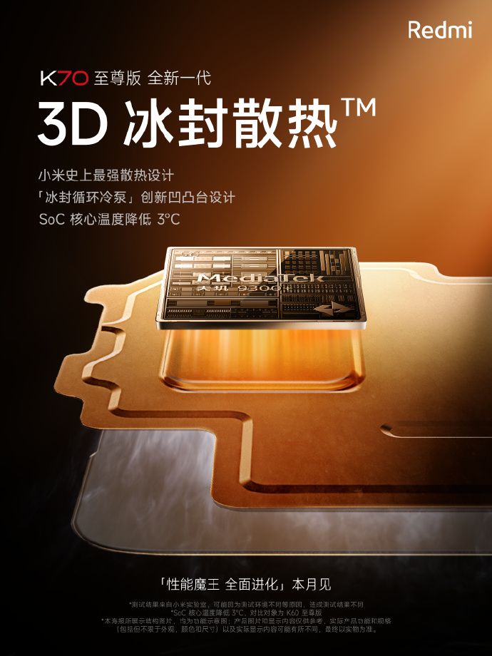 小米红米K70，跑安卓第一，性能卓越的综合手机