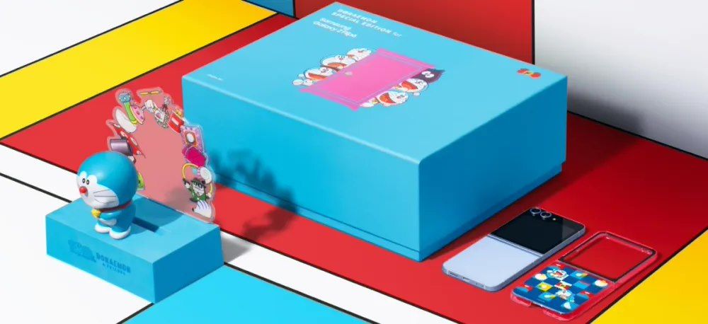 三星香港正式推出限量版哆啦a梦主题Galaxy Z Flip6手机，售价超10698港元！数量有限，先到先得！