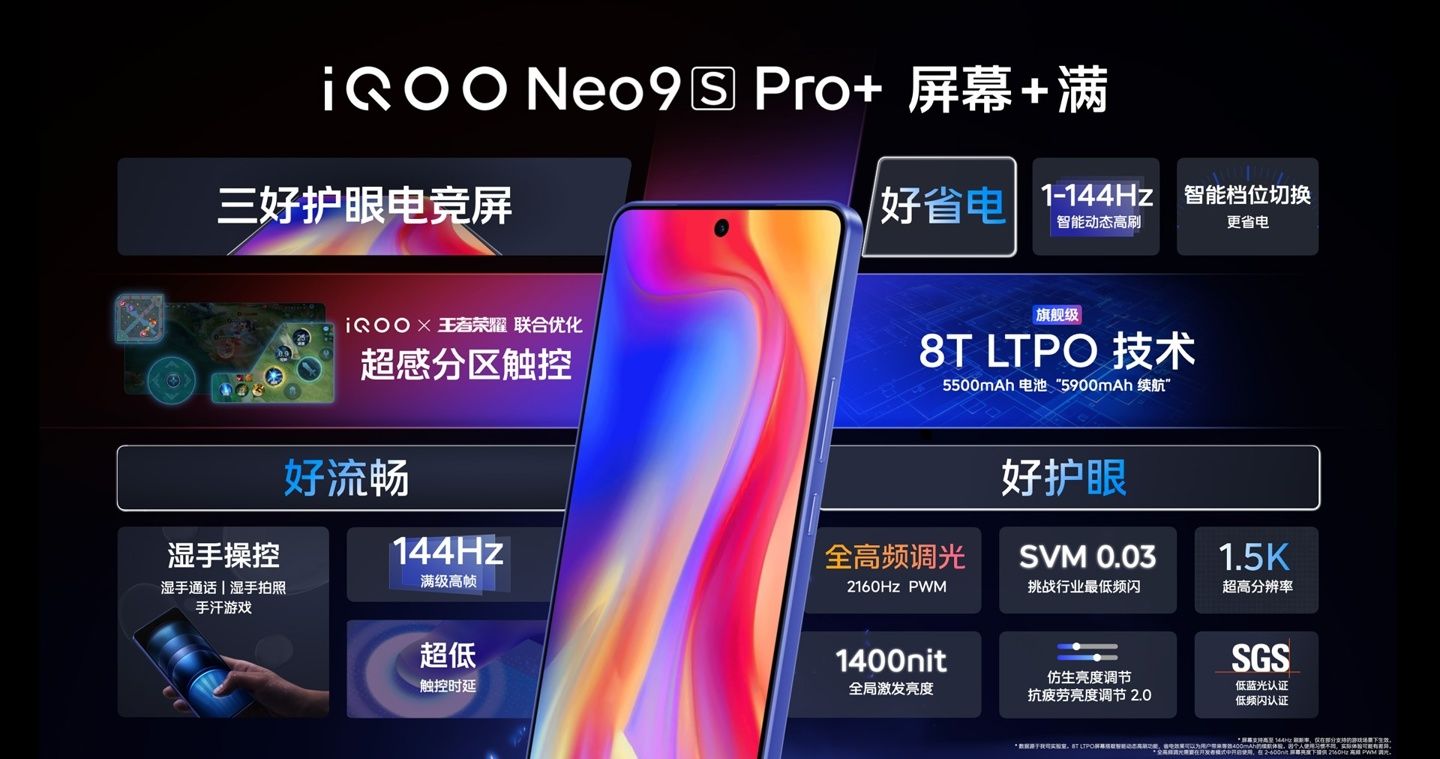 Intel Q1 &骁龙8 Gen 3 | IQOO Neo9S Pro+降价销售