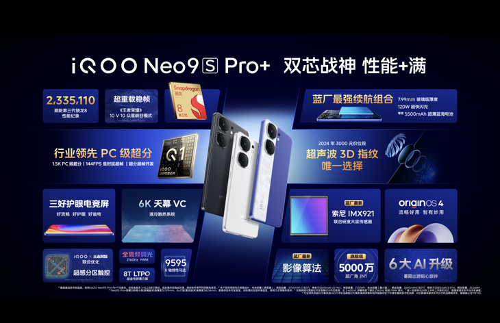 王者荣耀2023年新款机发布！iQOO Neo9S Pro+带你开启游戏新时代！