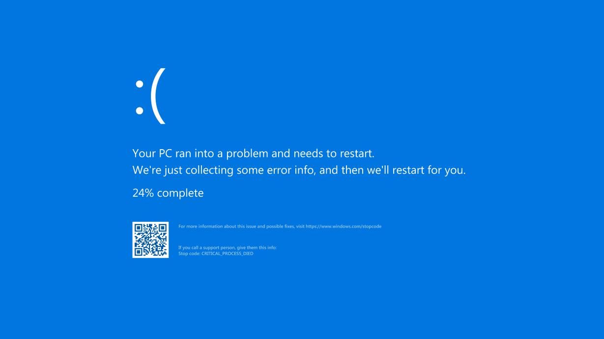微软泄露Windows蓝屏事件关键信息，软件更新失败引发全球蓝屏事件