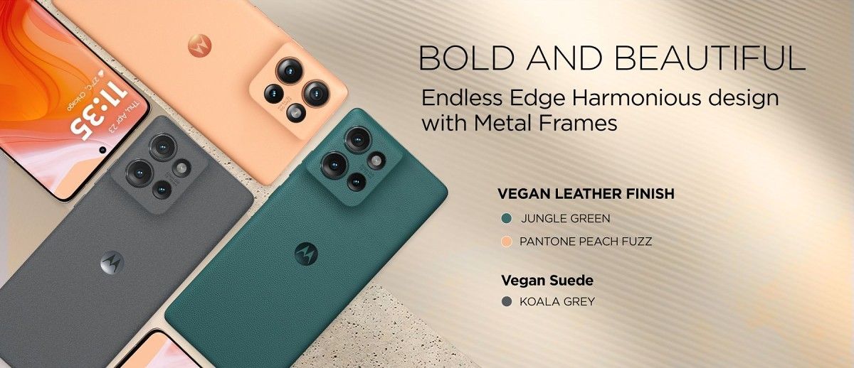 印度将发布世界上最薄的追赶型手机摩托车 - MotoEdge 50发布日期公布！