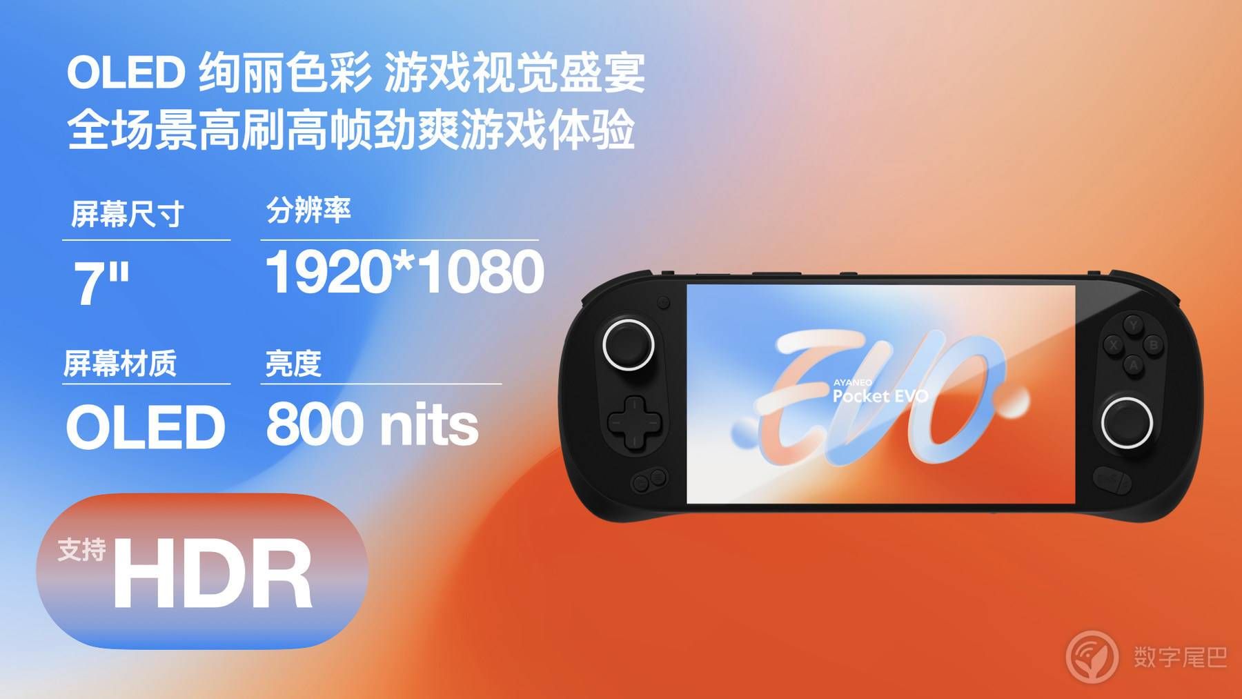 惊喜预订价 2699 元起，AYANEO Pocket EVO 正式发布