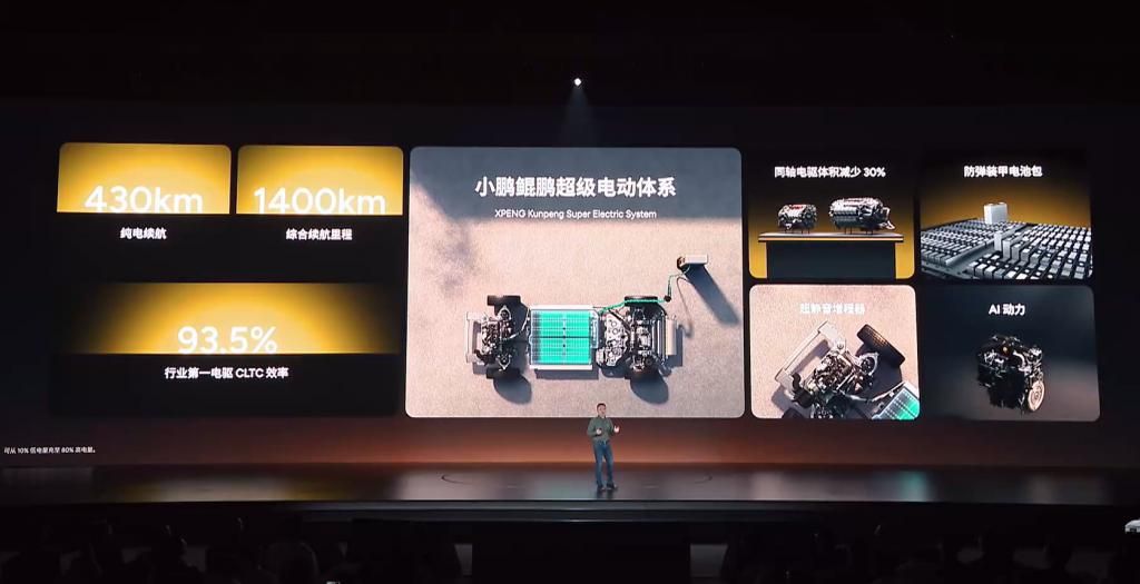 430km 纯电续航的增程动力 + 自研 AI 芯片 +AIOS，小鹏的 2025 能否「起飞」？